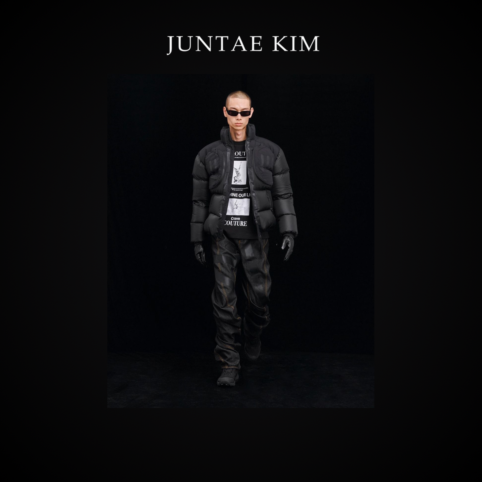 Juntae Kim AW24 SEAM-SEALED DOUBLET PUFFER JACKET