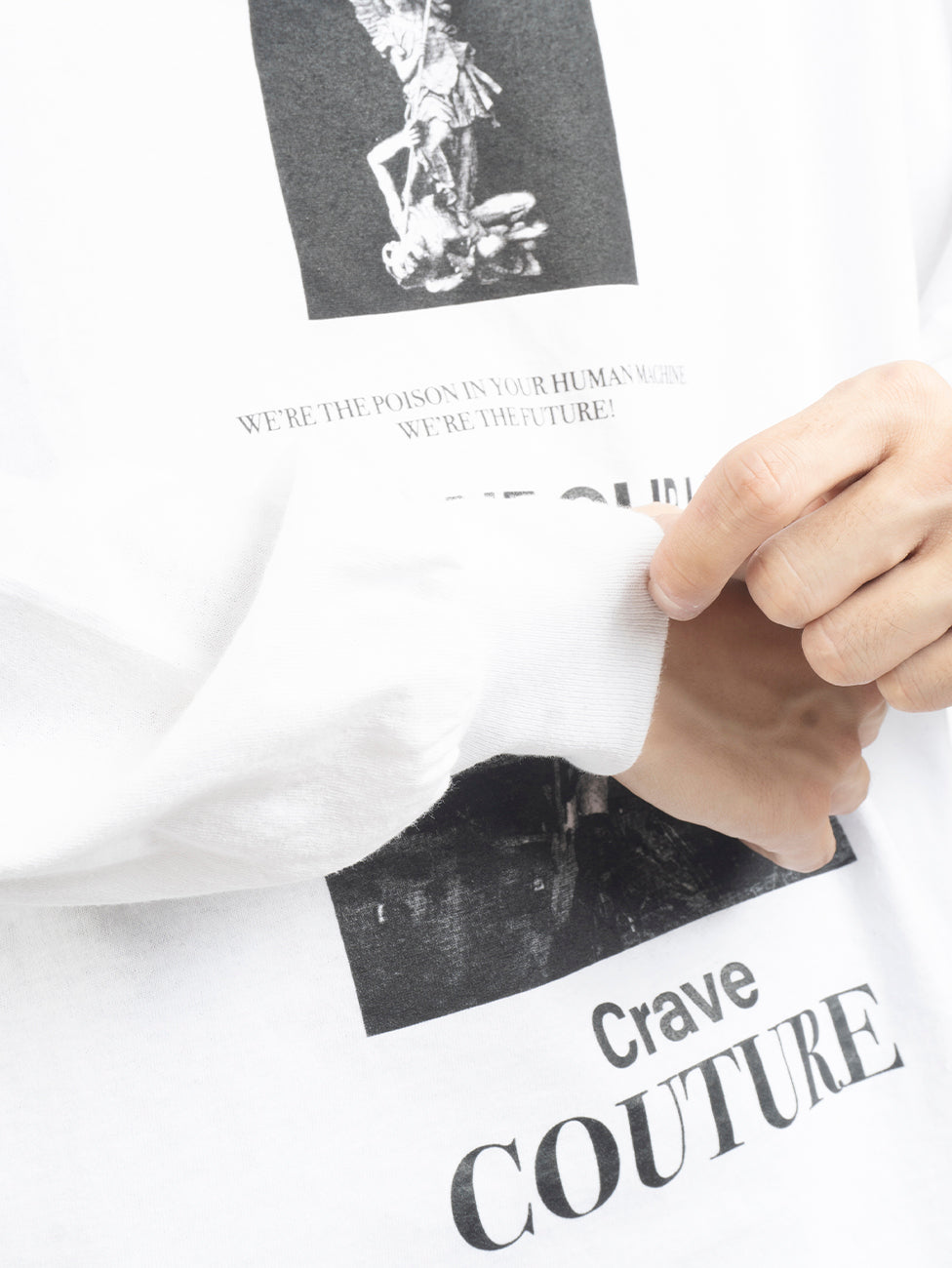 Juntae Kim AW24 “PUNKOUTURE” T-Shirts White