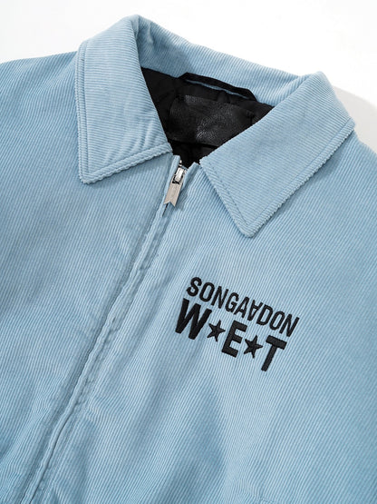 Songaadon 25SS Art or atrocity Pigg Corduroy Casual Jacket