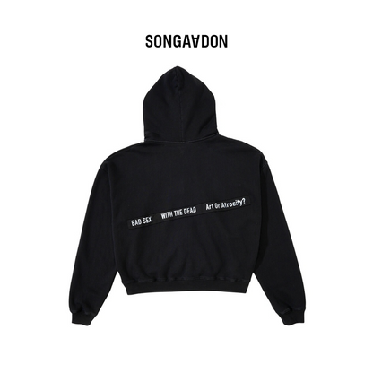 Songaadon 25SS Art or atrocity PPig Zip Hoodie