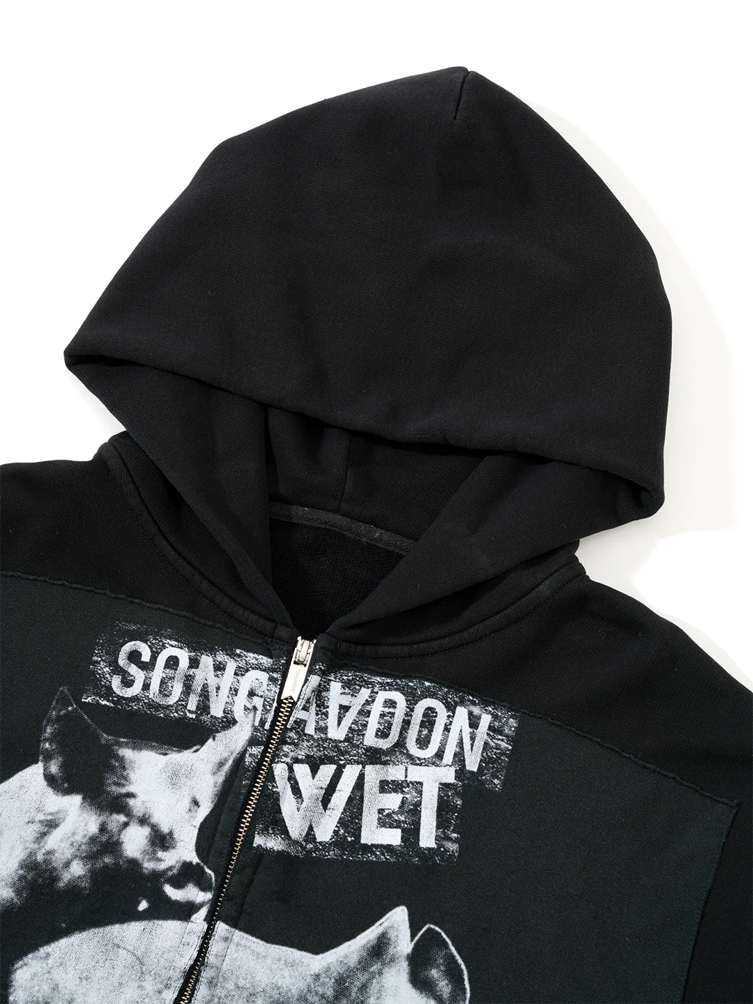 Songaadon 25SS Art or atrocity PPig Zip Hoodie