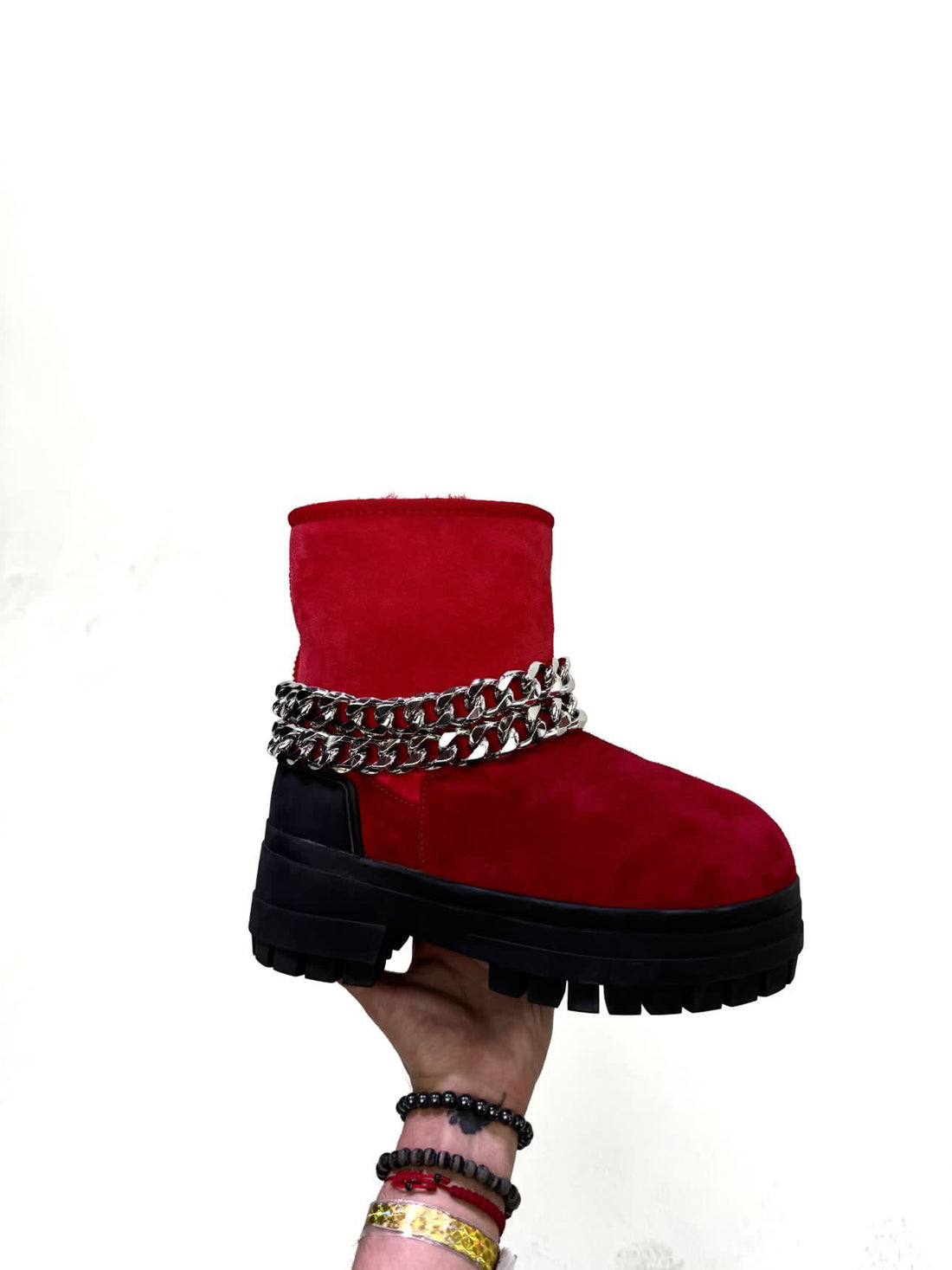 JASON DEMACI® FW24’ “XGG” BOOT IN RED