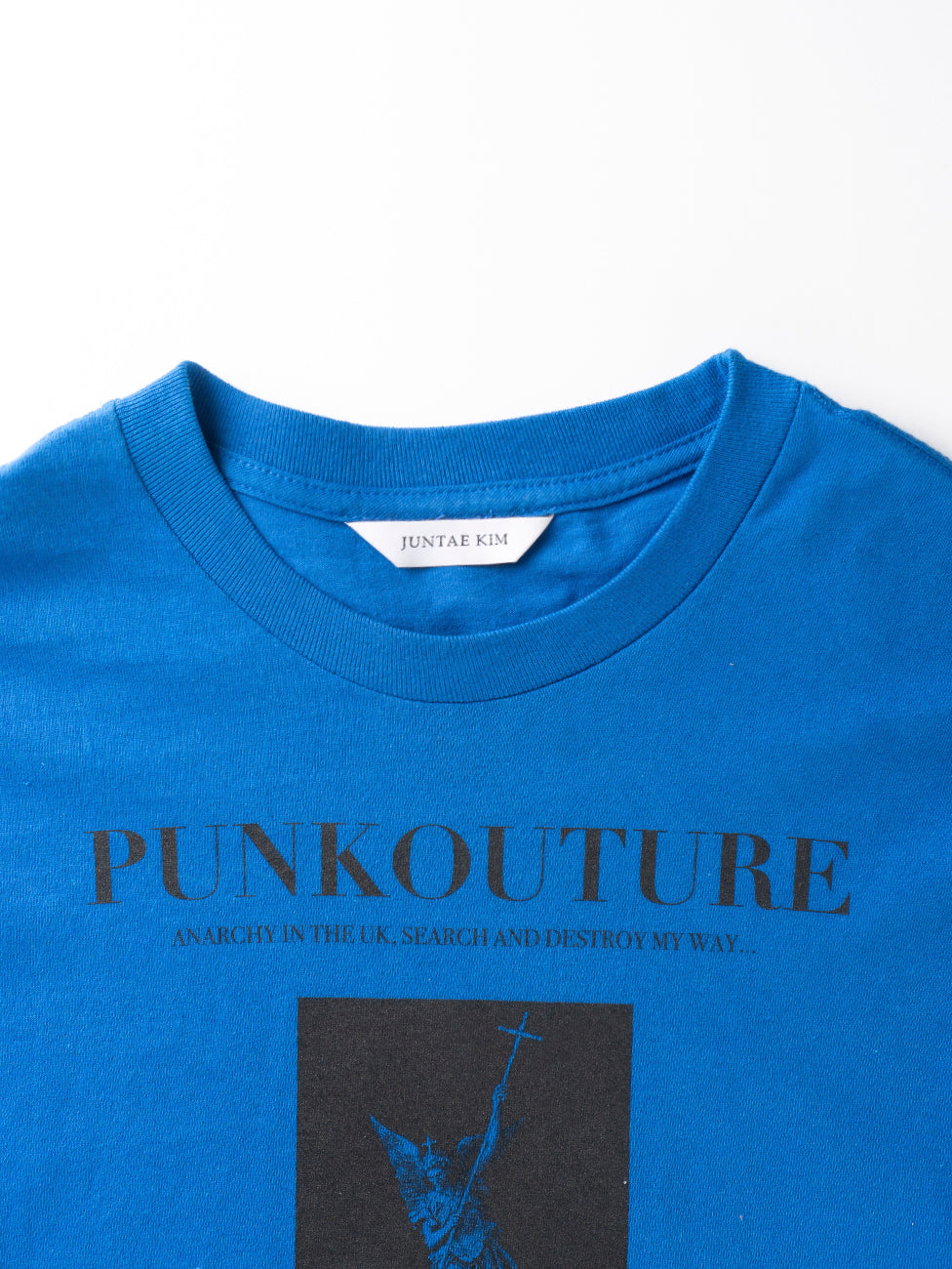 Juntae Kim AW24 “PUNKOUTURE” T-Shirts Blue