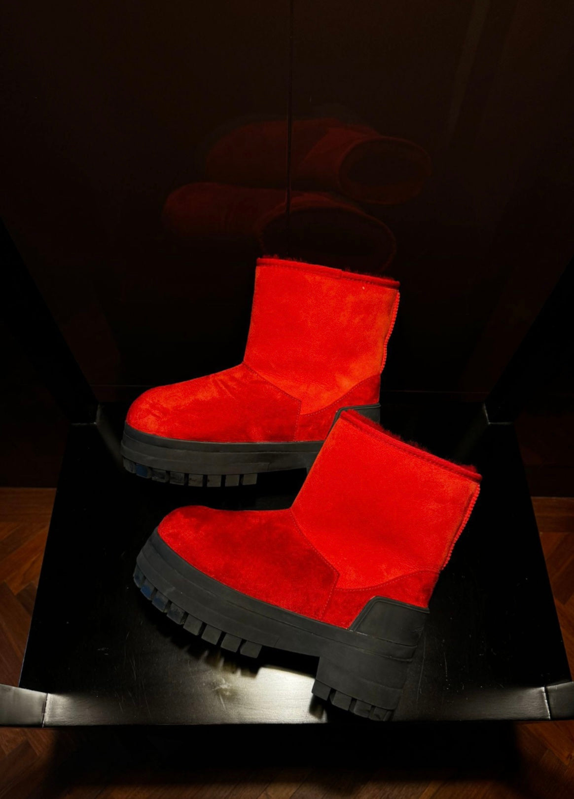 JASON DEMACI® FW24’ “XGG” BOOT IN RED