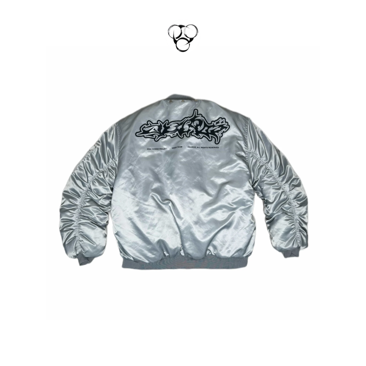 Quiroz 2044 Bomber Jacket - Sliver