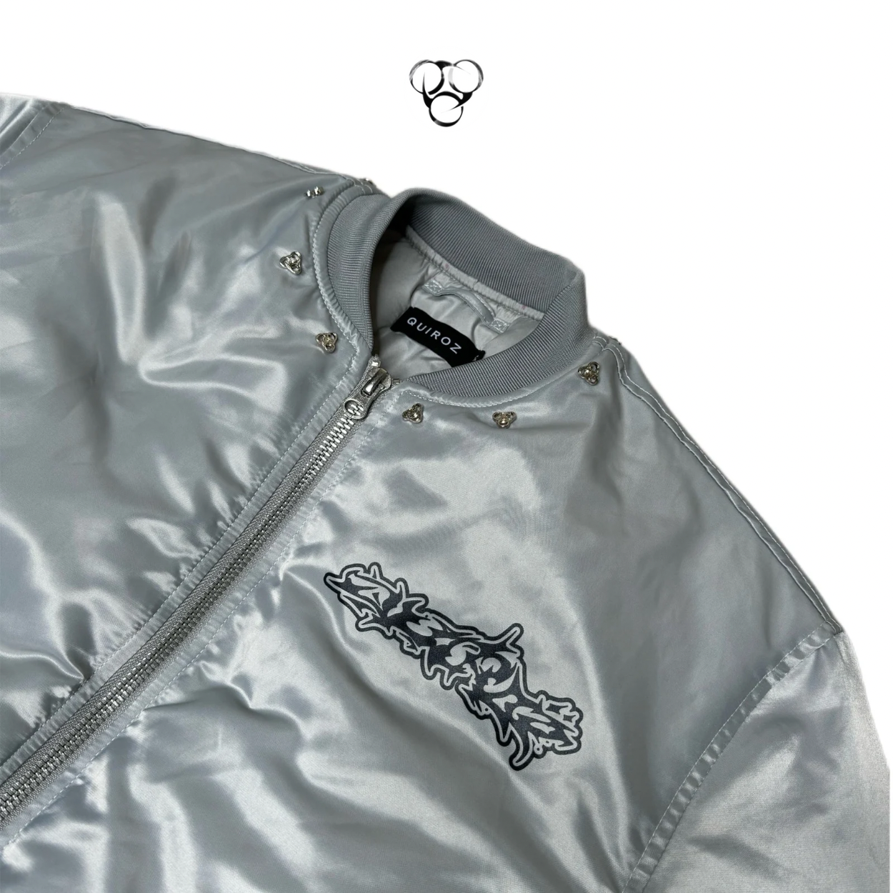 Quiroz 2044 Bomber Jacket - Sliver