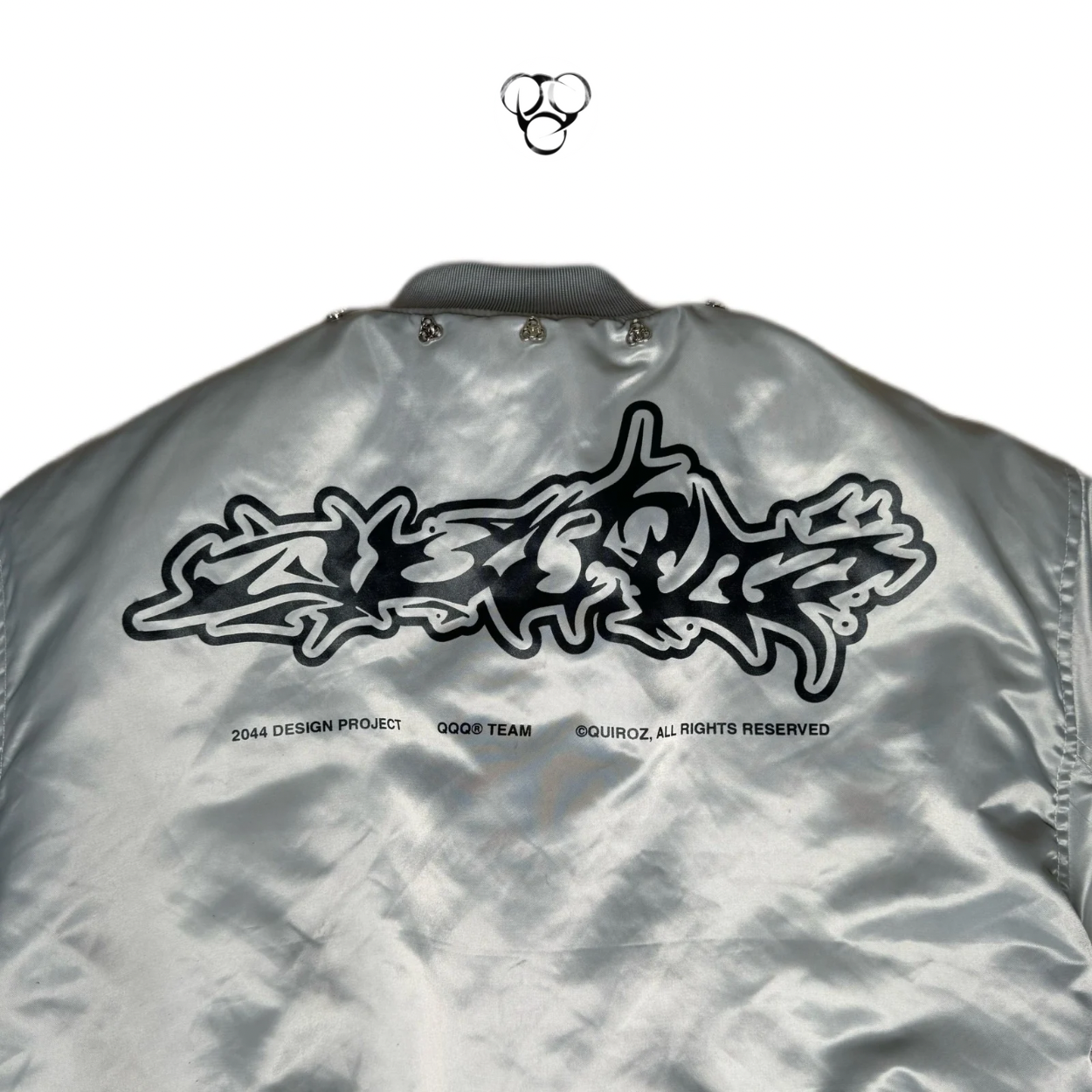 Quiroz 2044 Bomber Jacket - Sliver