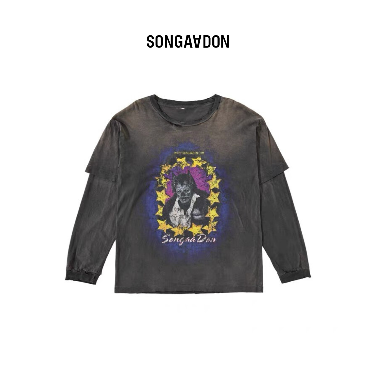 Songaadon 25SS Koumori Kaijin Long sleeve Tee