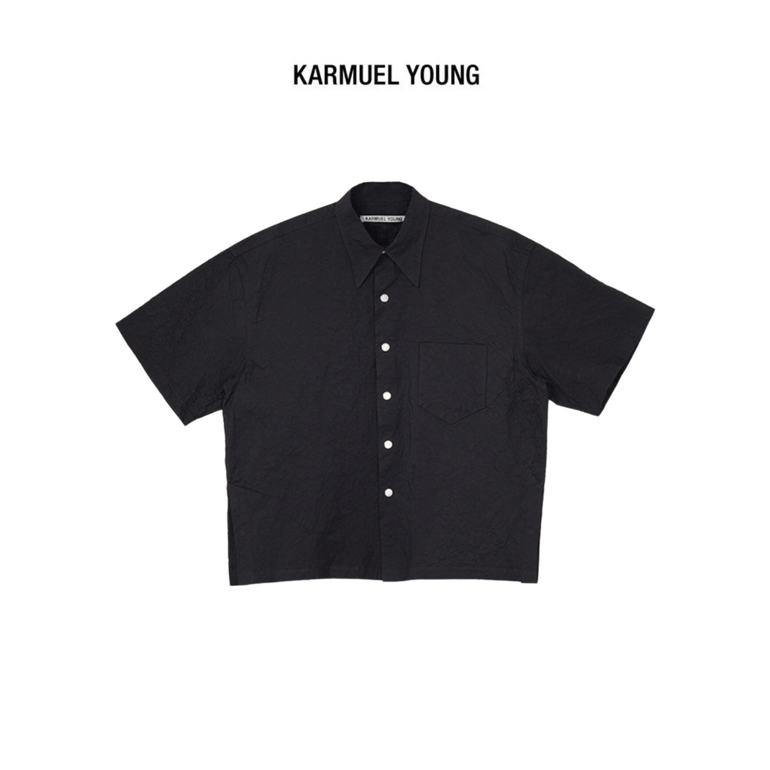 Karmuel Young Black Square Transform Shirt