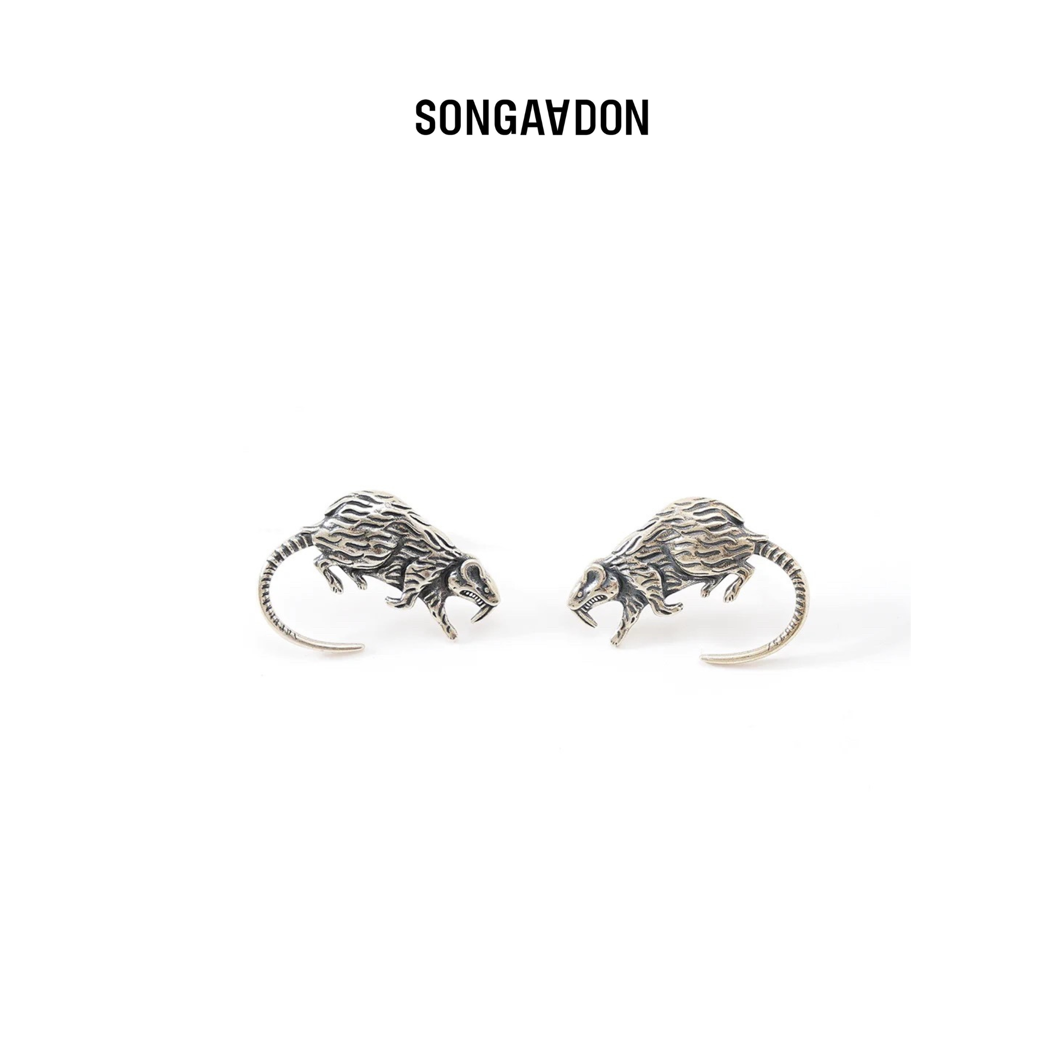 Songaadon 25SS Evil Mouse Earrings