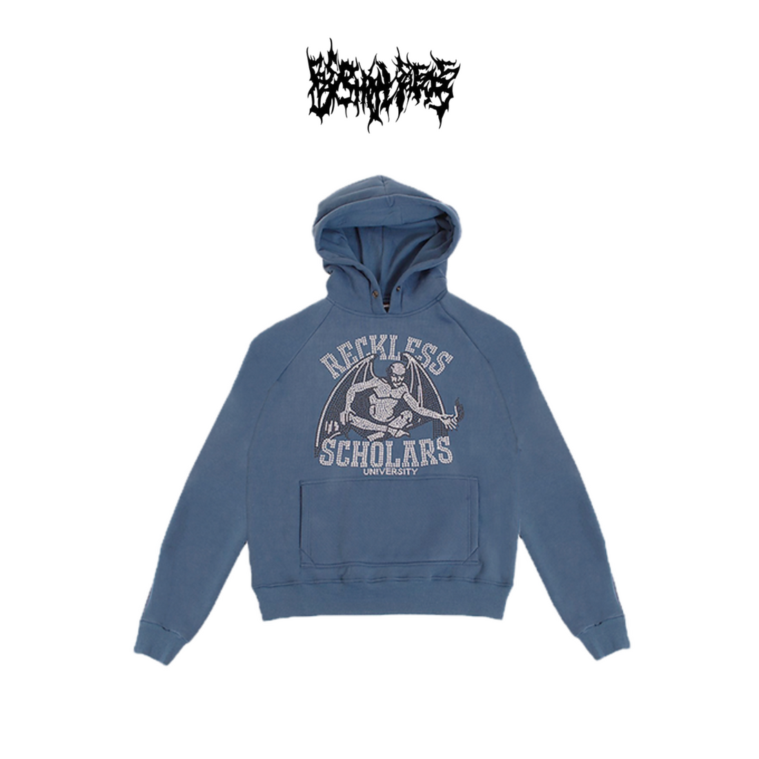 Reckless Scholars SCHOLARS HOODIE Sky Blue