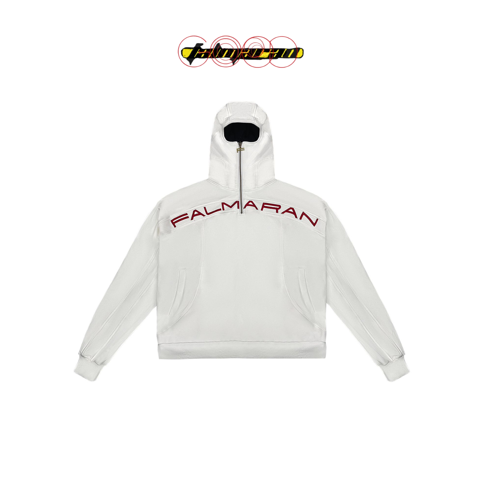 Falmaran komoo hoodie White