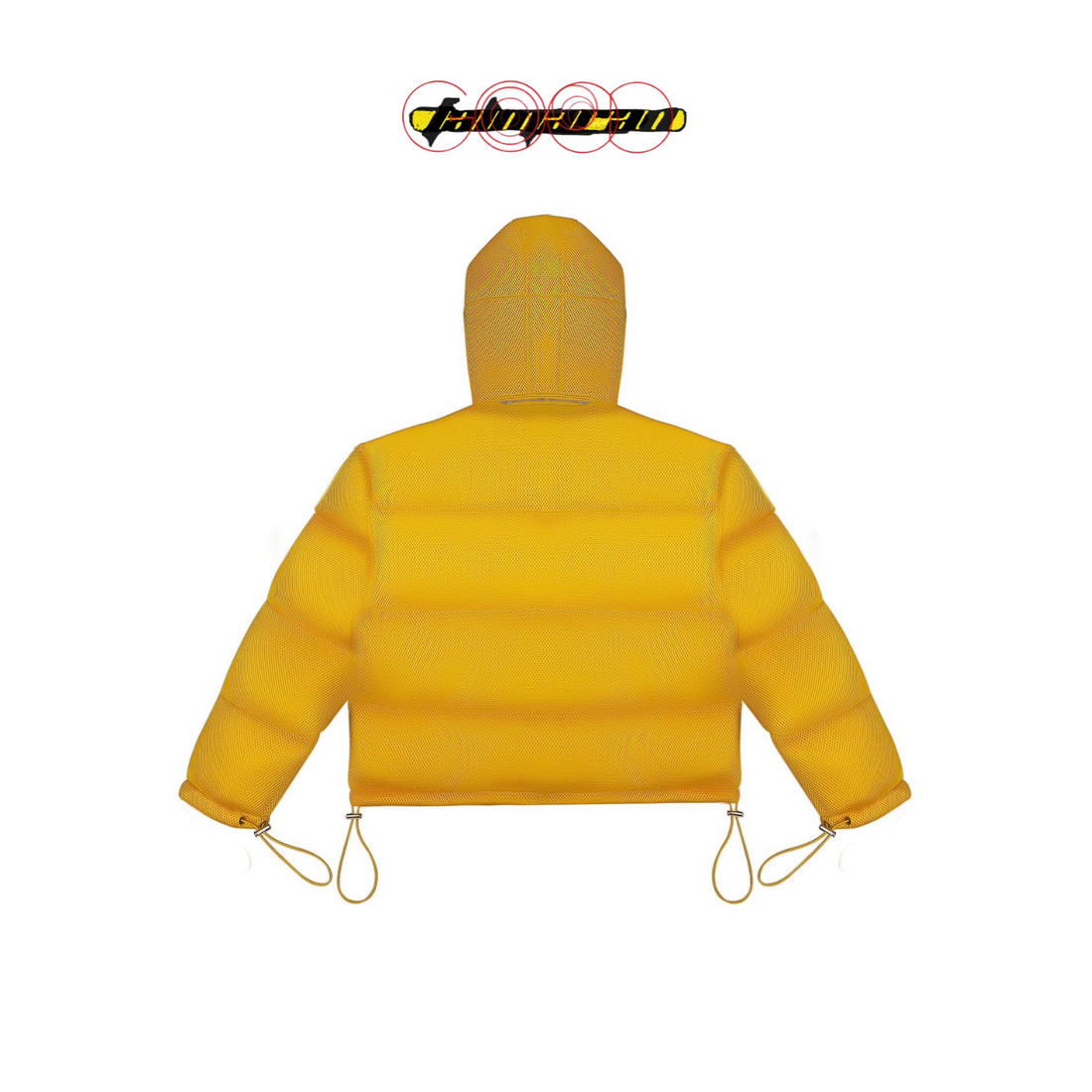 Falmaran Mesh Puffer Hellcat Yellow Down Jacket