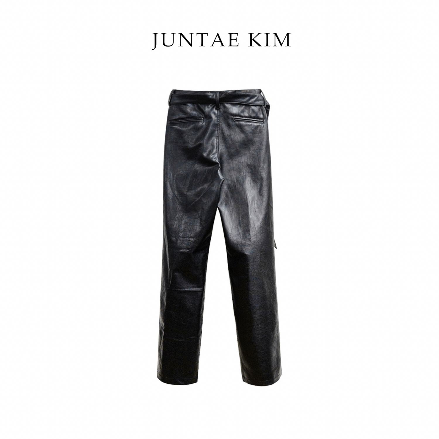 Juntae Kim AW24 LAYERED BELT TROUSERS